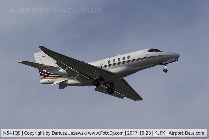 N541QS, 1993 British Aerospace BAe.125 Hawker 1000A C/N 259041, Textron Aviation Inc 680A  C/N 680A-0084 , N541QS