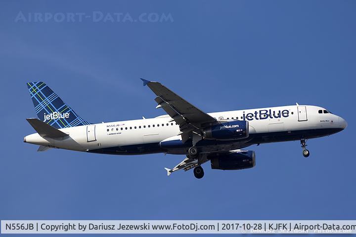 N556JB, 2002 Airbus A320-232 C/N 1904, Airbus A320-232 