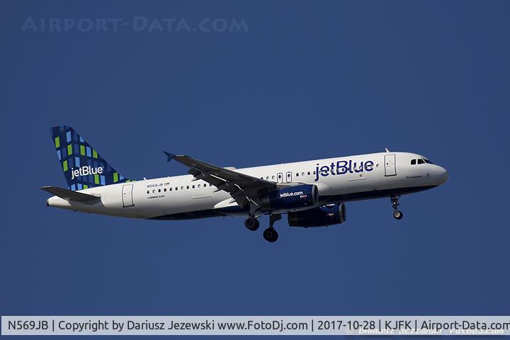 N569JB, 2003 Airbus A320-232 C/N 2075, Airbus A320-232 