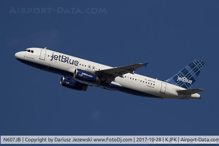 N607JB, 2005 Airbus A320-232 C/N 2386, Airbus A320-232 