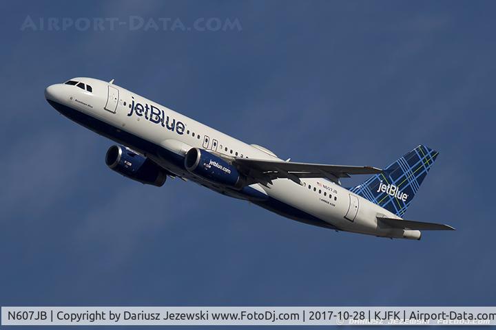 N607JB, 2005 Airbus A320-232 C/N 2386, Airbus A320-232 