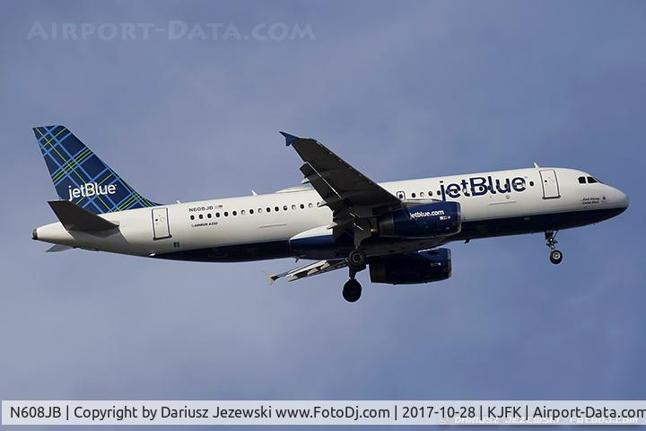 N608JB, 2005 Airbus A320-232 C/N 2415, Airbus A320-232 