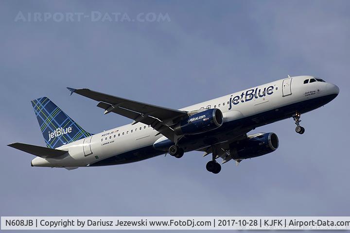 N608JB, 2005 Airbus A320-232 C/N 2415, Airbus A320-232 
