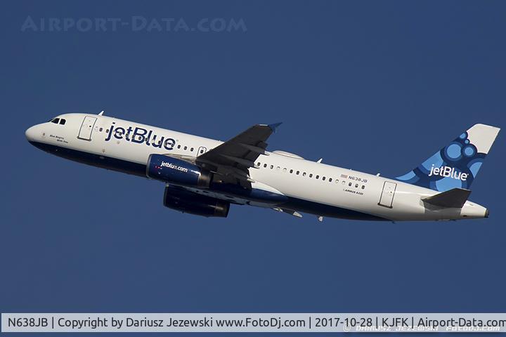 N638JB, 2006 Airbus A320-232 C/N 2802, Airbus A320-232 