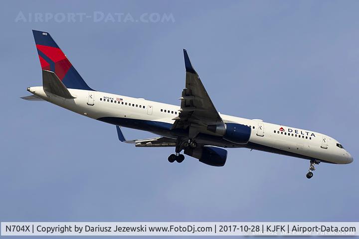 N704X, 1997 Boeing 757-2Q8 C/N 28163, Boeing 757-2Q8 - Delta Air Lines  C/N 28163, N704X