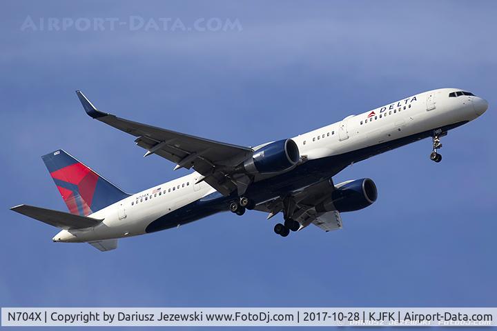 N704X, 1997 Boeing 757-2Q8 C/N 28163, Boeing 757-2Q8 - Delta Air Lines  C/N 28163, N704X