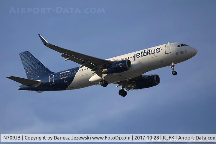 N709JB, 2008 Airbus A320-232 C/N 3488, Airbus A320-232 