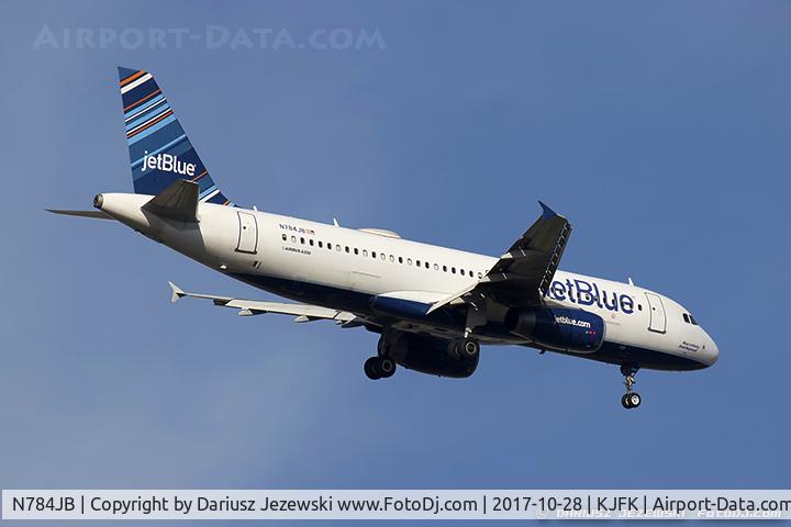 N784JB, 2010 Airbus A320-232 C/N 4578, Airbus A320-232 