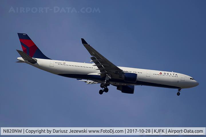 N820NW, 2007 Airbus A330-323 C/N 0859, Airbus A330-323 - Delta Air Lines  C/N 859, N820NW
