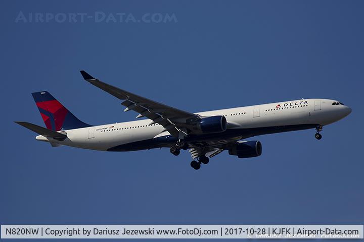 N820NW, 2007 Airbus A330-323 C/N 0859, Airbus A330-323 - Delta Air Lines  C/N 859, N820NW