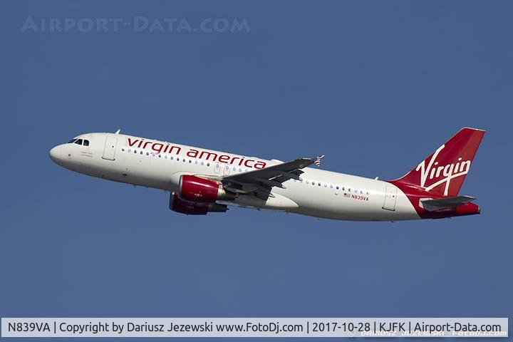 N839VA, 2011 Airbus A320-214 C/N 4610, Airbus A320-214 - Virgin America  C/N 4610, N839VA