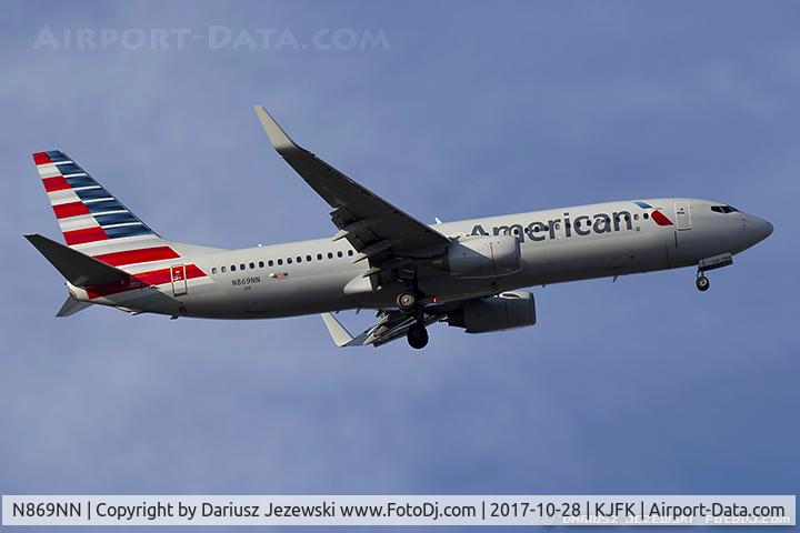 N869NN, 2011 Boeing 737-823 C/N 40764, Boeing 737-823 - American Airlines  C/N 40764, N869NN