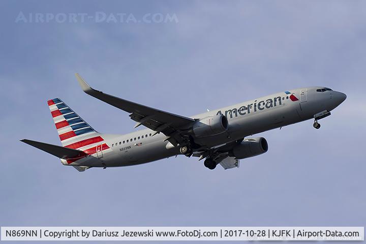 N869NN, 2011 Boeing 737-823 C/N 40764, Boeing 737-823 - American Airlines  C/N 40764, N869NN
