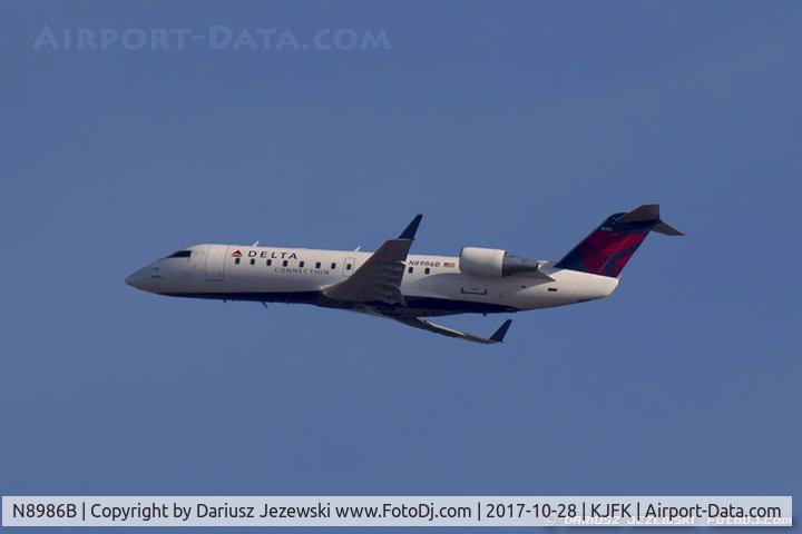 N8986B, 2004 Bombardier CRJ-200ER (CL-600-2B19) C/N 7986, Bombardier CRJ-200LR (CL-600-2B19) - Delta Connection (Endeavor Air)   C/N 7986, N8986B