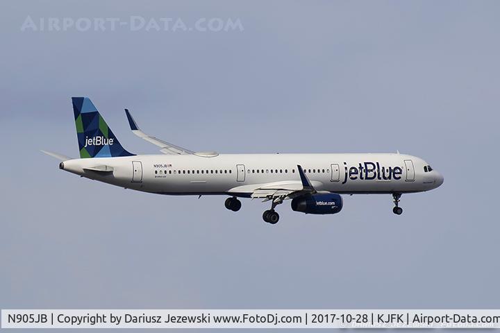 N905JB, 2013 Airbus A321-231 C/N 5854, Airbus A321-231 