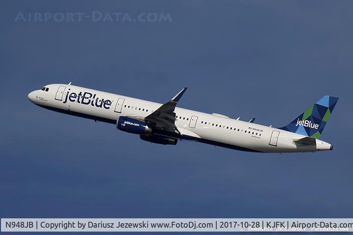 N948JB, 2015 Airbus A321-231 C/N 6560, Airbus A321-231 