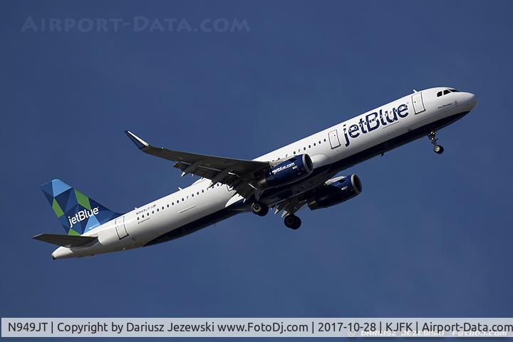 N949JT, 2015 Airbus A321-231 C/N 6575, Airbus A321-231 