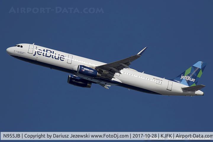 N955JB, 2015 Airbus A321-231 C/N 6757, Airbus A321-231  