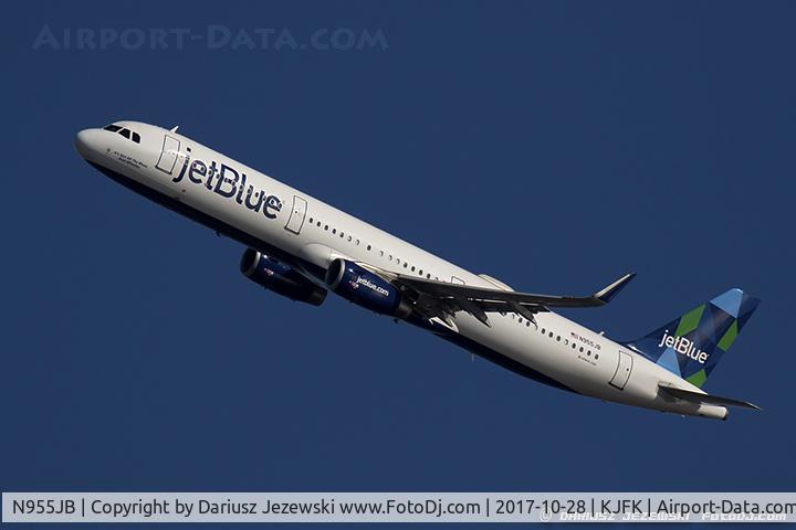 N955JB, 2015 Airbus A321-231 C/N 6757, Airbus A321-231  