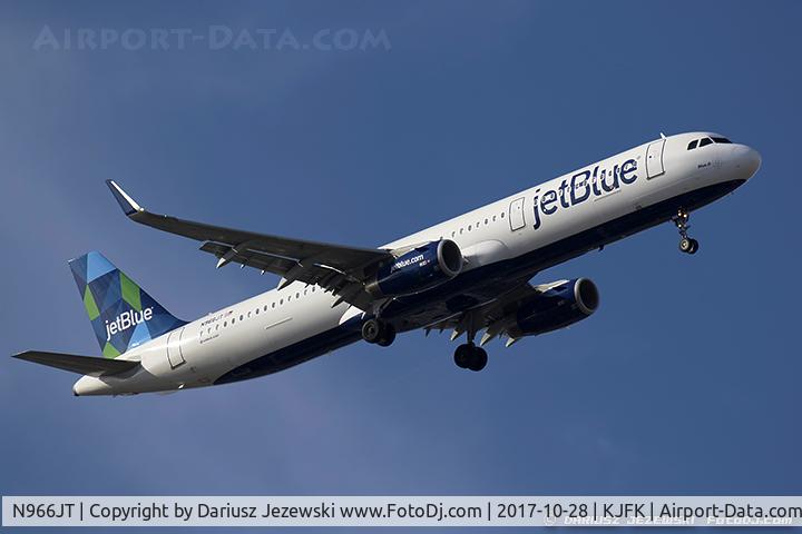 N966JT, 2016 Airbus A321-231 C/N 7230, Airbus A321-231 