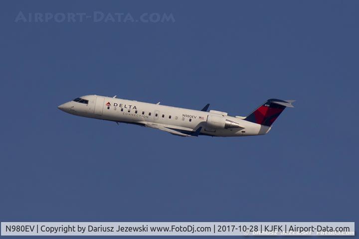 N980EV, 2003 Bombardier CRJ-200ER (CL-600-2B19) C/N 7759, Bombardier CRJ-200ER (CL-600-2B19) - Delta Connection (Endeavor Air)   C/N 7759, N980EV