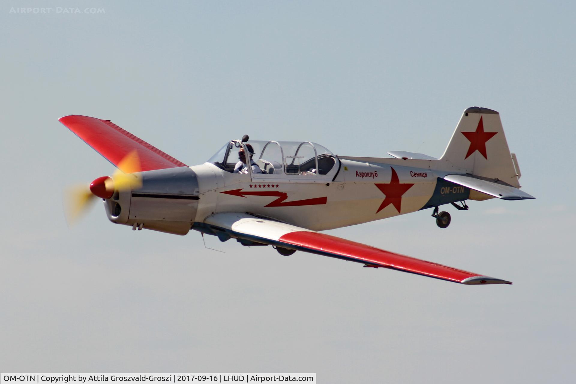 OM-OTN, Zlin Z-26 Trener C/N 606, Szeged Airport, Hungary - Air Show 2017