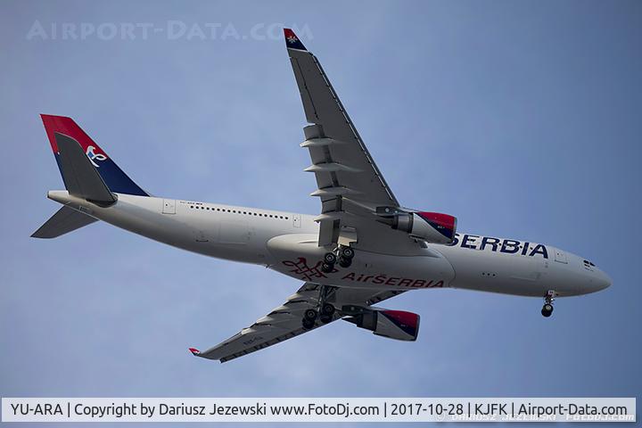 YU-ARA, 2007 Airbus A330-203 C/N 885, Airbus A330-202 - Air Serbia  C/N 885, YU-ARA