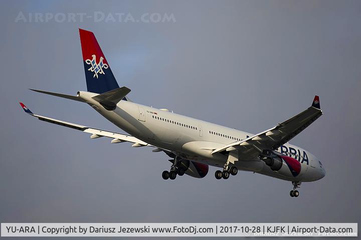 YU-ARA, 2007 Airbus A330-203 C/N 885, Airbus A330-202 - Air Serbia  C/N 885, YU-ARA