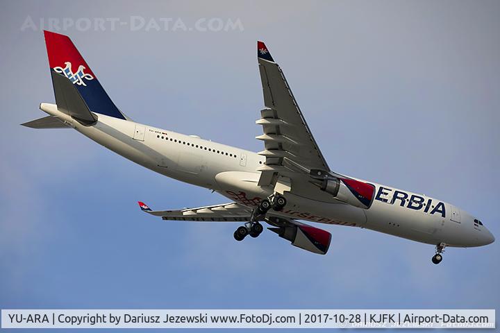 YU-ARA, 2007 Airbus A330-203 C/N 885, Airbus A330-202 - Air Serbia  C/N 885, YU-ARA