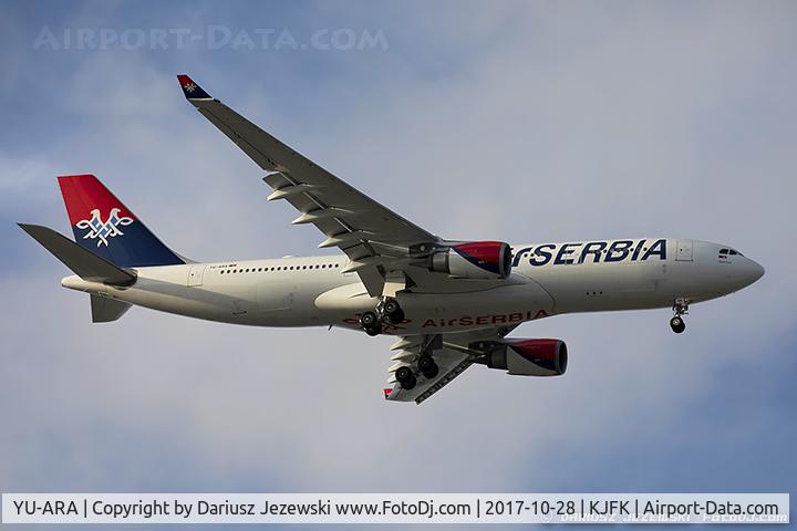 YU-ARA, 2007 Airbus A330-203 C/N 885, Airbus A330-202 - Air Serbia  C/N 885, YU-ARA
