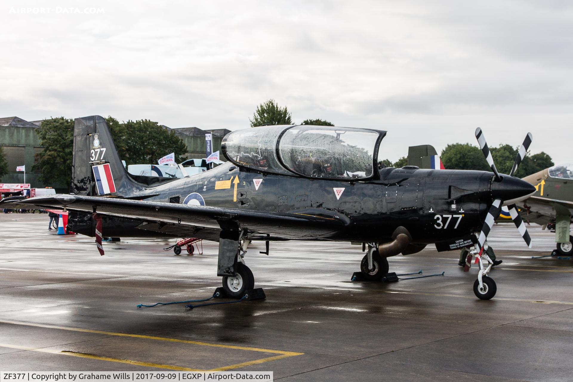 ZF377, 1992 Short S-312 Tucano T1 C/N S120/T91, Tucano T1 ZF377 1 FTS RAF Scampton Air Show 2017