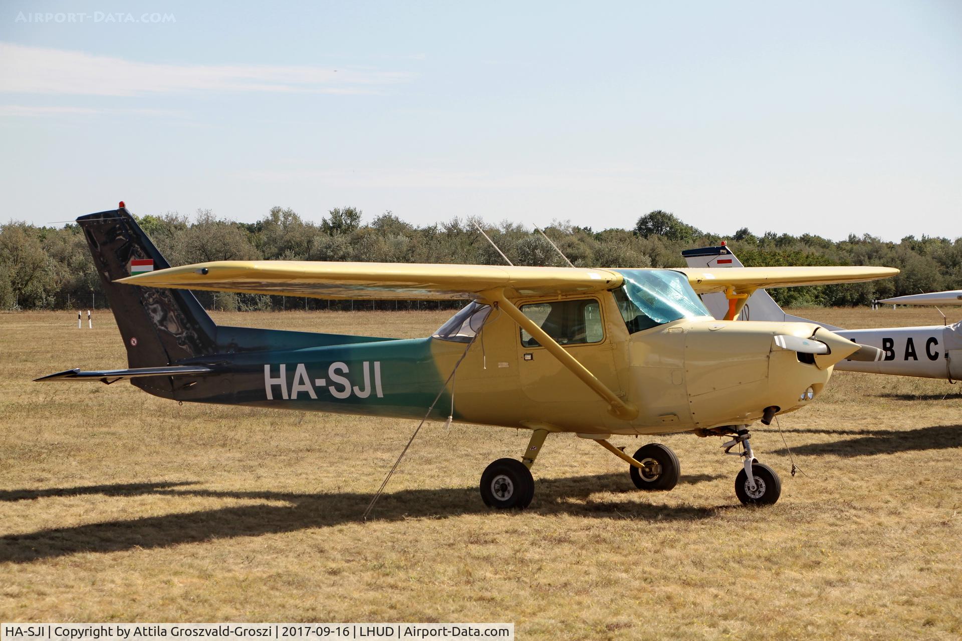 HA-SJI, Cessna 152 C/N 15284544, Szeged Airport, Hungary - Air Show 2017