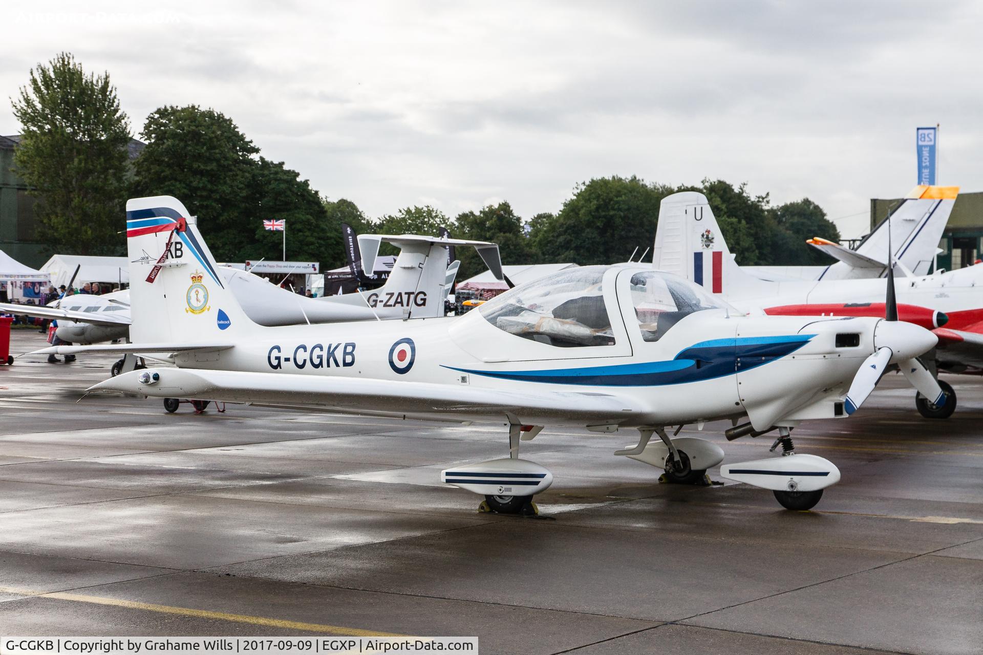 G-CGKB, 2009 Grob G-115E Tutor T1 C/N 82302/E, Grob G115E Tutor T1EA G-CGKB 3 FTS Scampton Air Show 2017