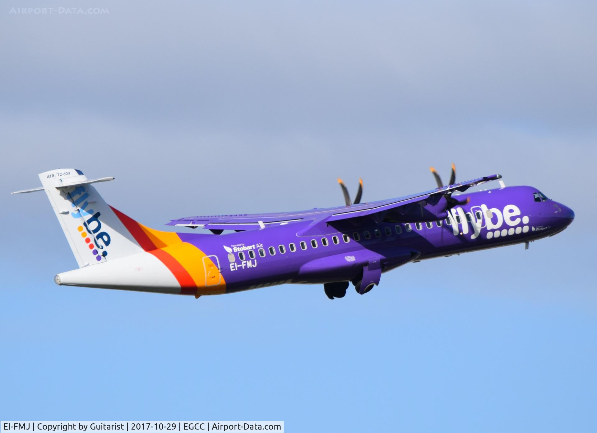EI-FMJ, 2015 ATR 72-600 C/N 1295, At Manchester