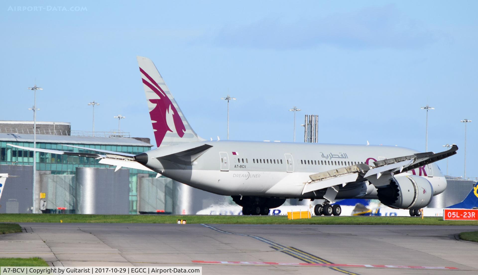 A7-BCV, 2015 Boeing 787-8 Dreamliner Dreamliner C/N 38340, At Manchester