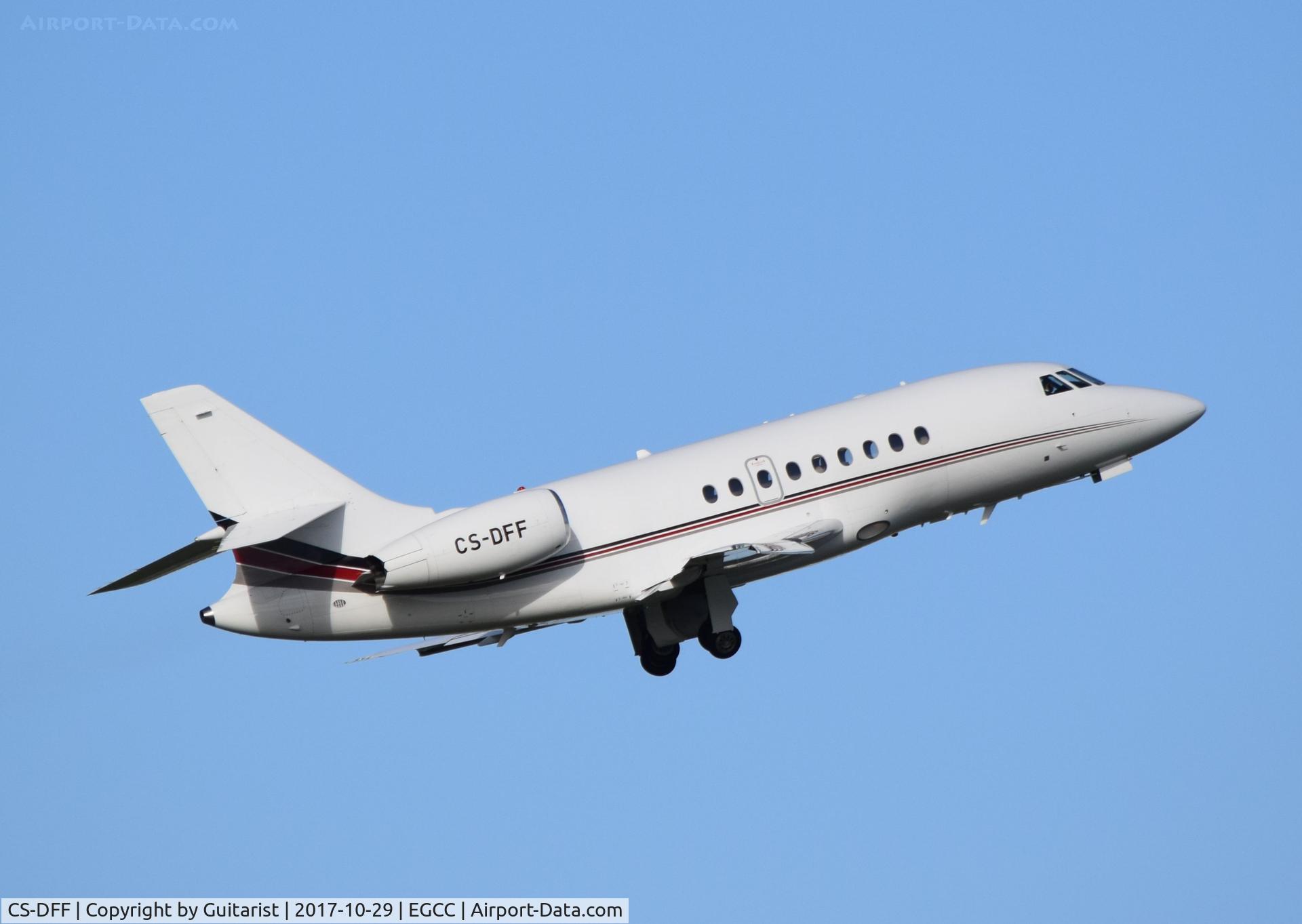 CS-DFF, 2004 Dassault Falcon 2000EX C/N 41, At Manchester