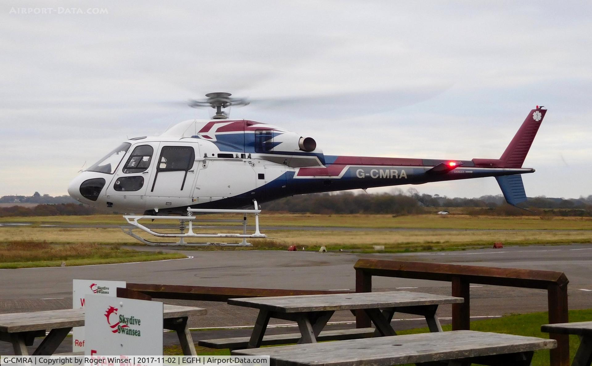 G-CMRA, 1994 Eurocopter AS-355N Twinstar C/N 5560, Visiting Ecureuil II.