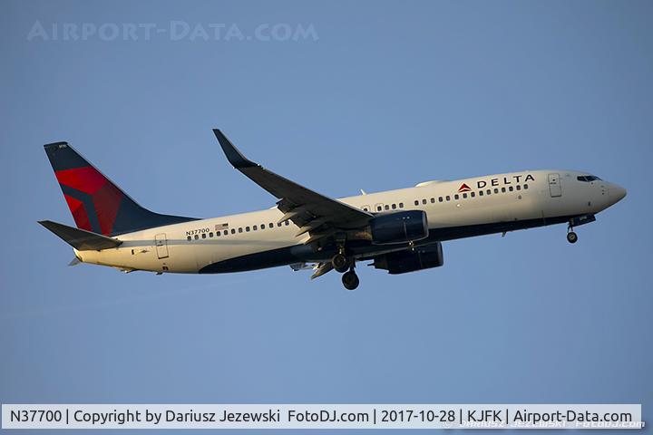 N37700, 2002 Boeing 737-832 C/N 29631, Boeing 737-832 - Delta Air Lines  C/N 29631, N37700