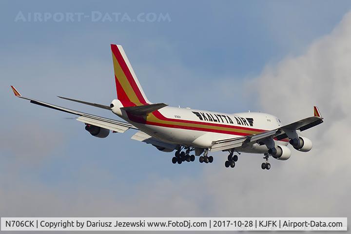 N706CK, 2001 Boeing 747-4B5F/SCD C/N 27073, Boeing 747-249F/SCD - Kalitta Air  C/N 21827, N706CK