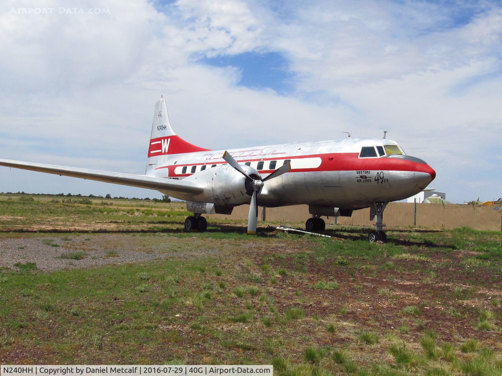 N240HH, 1948 Convair CV-240-1 C/N 47, Planes of Fame Air Museum (Valle, AZ Location)