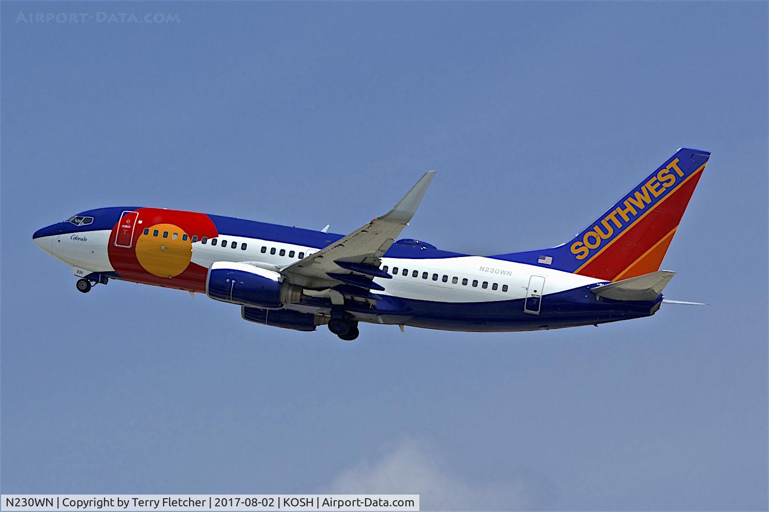 N230WN, 2006 Boeing 737-7H4 C/N 34592, at Minneapolis- St,Paul International Airport
