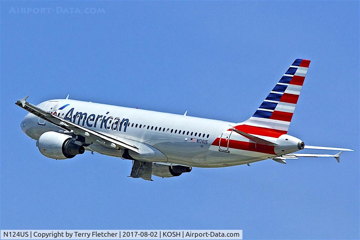 N124US, 2000 Airbus A320-214 C/N 1314, at Minneapolis- St,Paul International Airport