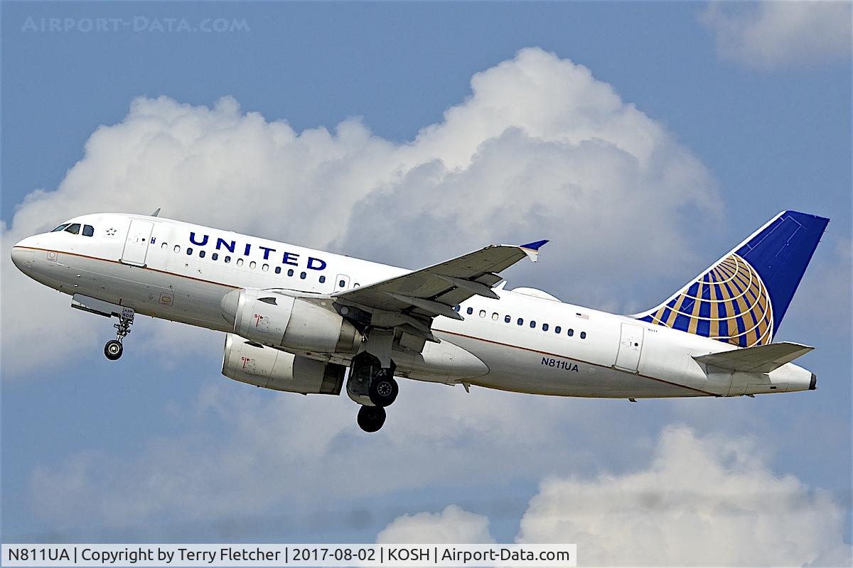 N811UA, 1998 Airbus A319-131 C/N 847, at Minneapolis- St,Paul International Airport