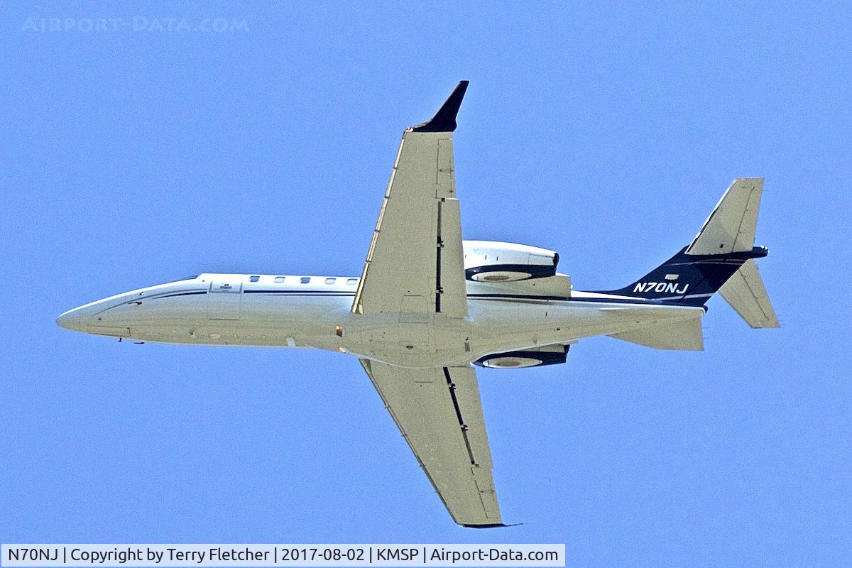N70NJ, 2013 Learjet Inc 70 C/N 70-006, at Minneapolis- St,Paul International Airport