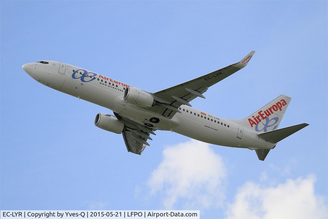 EC-LYR, 2013 Boeing 737-85P C/N 36595, Boeing 737-85P, Take off rwy 24, Paris-Orly airport (LFPO-ORY)