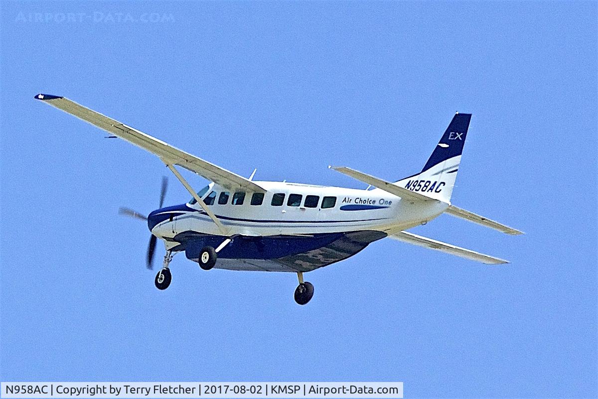 N958AC, 2017 Cessna 208B  Grand Caravan EX C/N 208B-5356, at Minneapolis- St,Paul International Airport