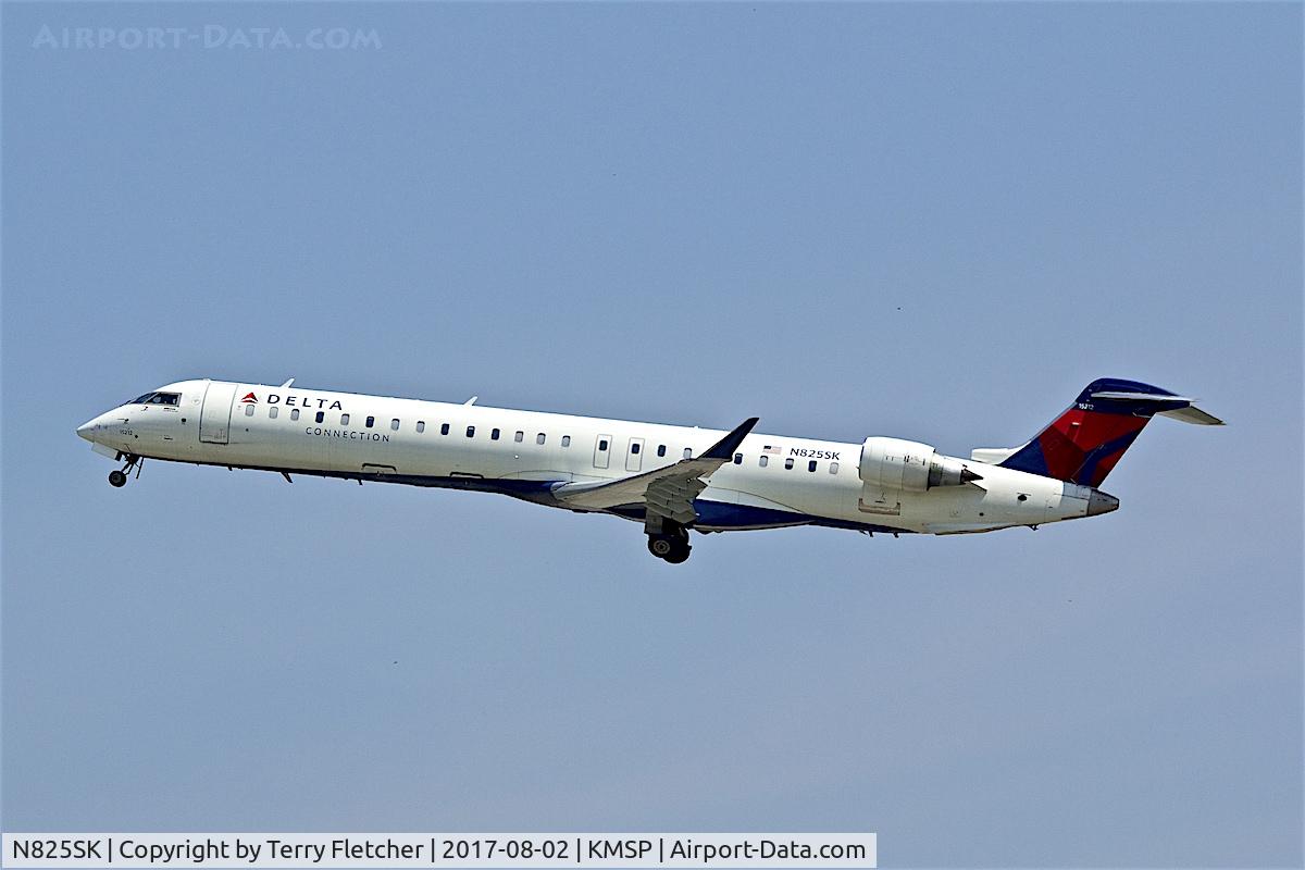 N825SK, 2008 Canadair CL-600-2D24 Regional Jet CRJ-900ER C/N 15212, at Minneapolis- St,Paul International Airport