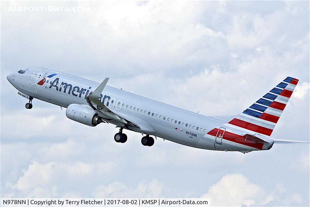N978NN, 2015 Boeing 737-823 C/N 31226, at Minneapolis- St,Paul International Airport