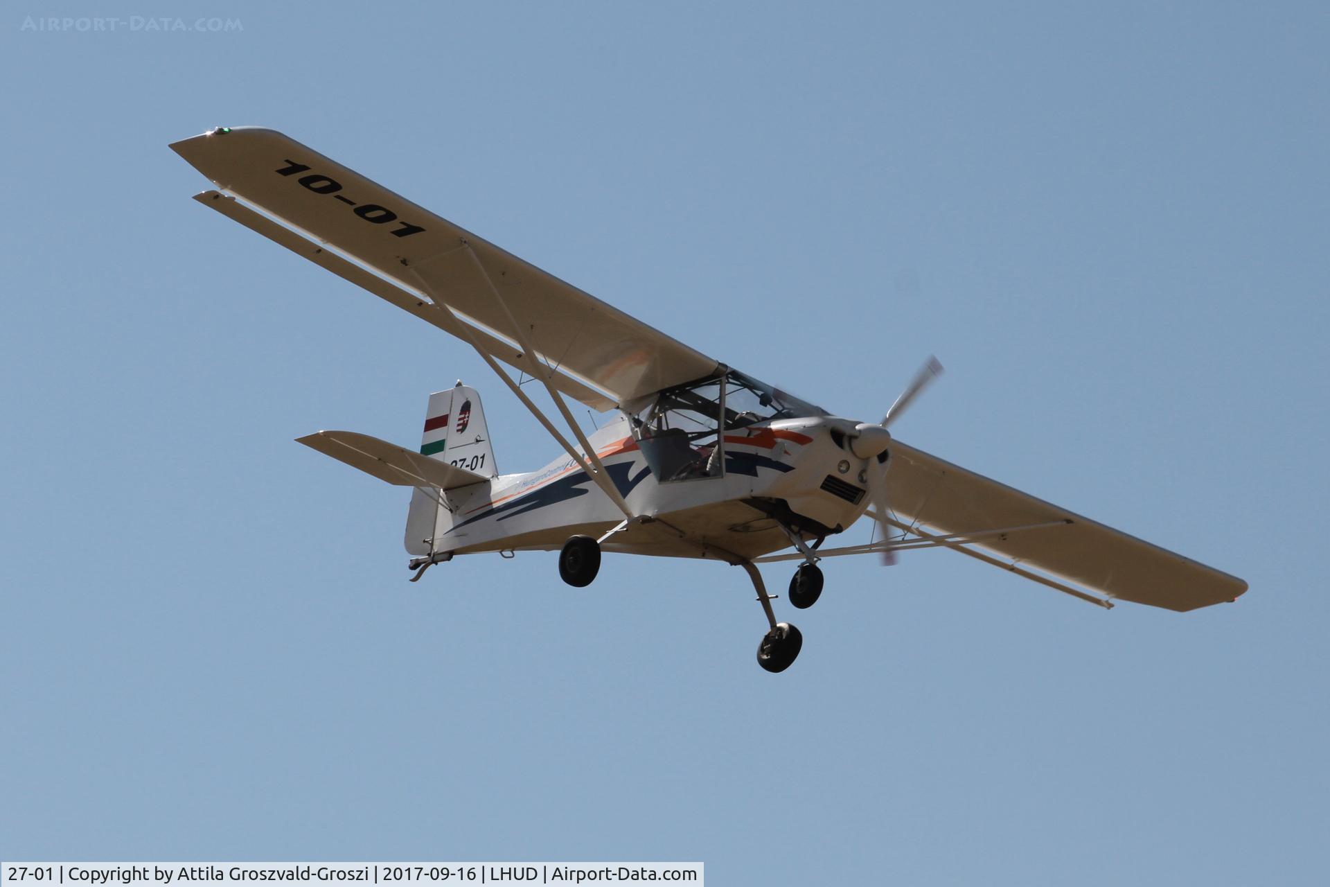 27-01, 2010 Halley Apollo Fox C/N 110510, Szeged Airport, Hungary - Air Show 2017 - ex 10-01