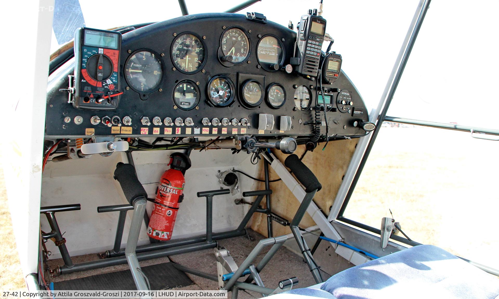 27-42, 2007 Apollo Fox C/N KO21006, Szeged Airport, Hungary - Air Show 2017